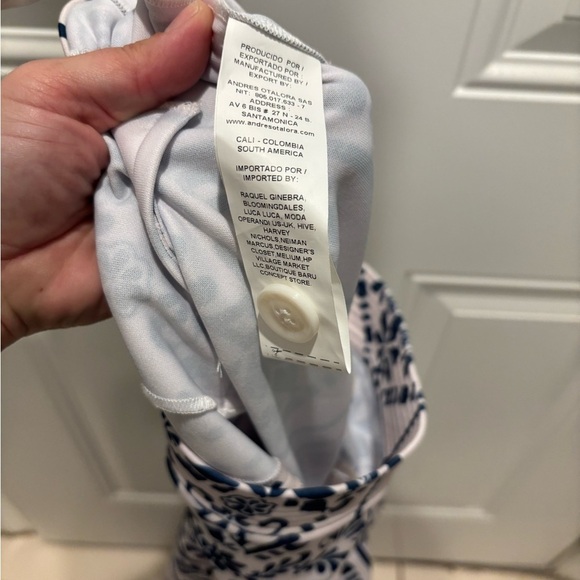 Andres Otalora Espejismo Scuba wide legs Pants s 10 - Picture 5 of 5